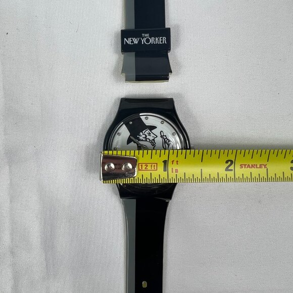 The New Yorker Watch Rea Irvin Eustace Tilley Black White Wristwatch Artist 2 - Picture 7 of 7